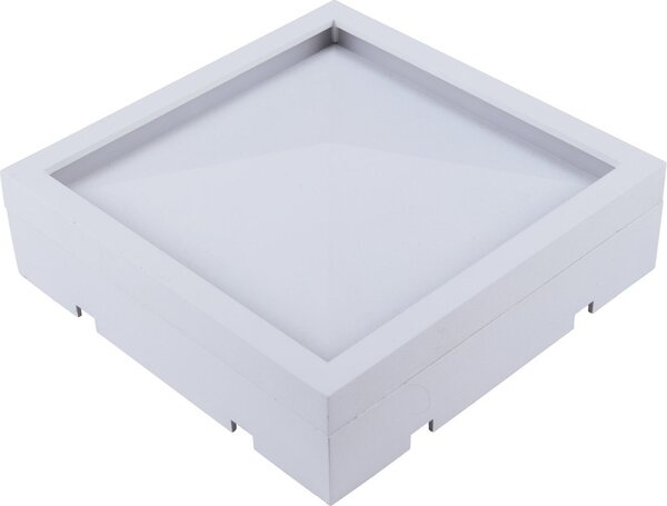 HEITRONIC Luce a LED a plafone ALEKSI 8W plafoniera quadrata Lampada a soffitto Pannello Pannello LED
