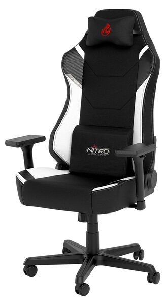 Sedia da gioco Nitro Concepts X1000 - Bianco brillante