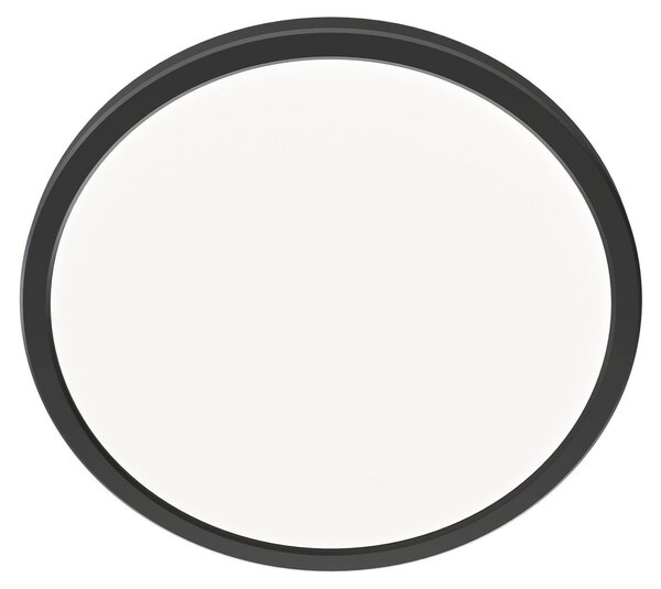 Lampada a soffitto LED Ledvion, colore nero, diametro 29 cm, 18W, temperatura di colore 2700K, flusso luminoso 1620 lm, grado di protezione IP44