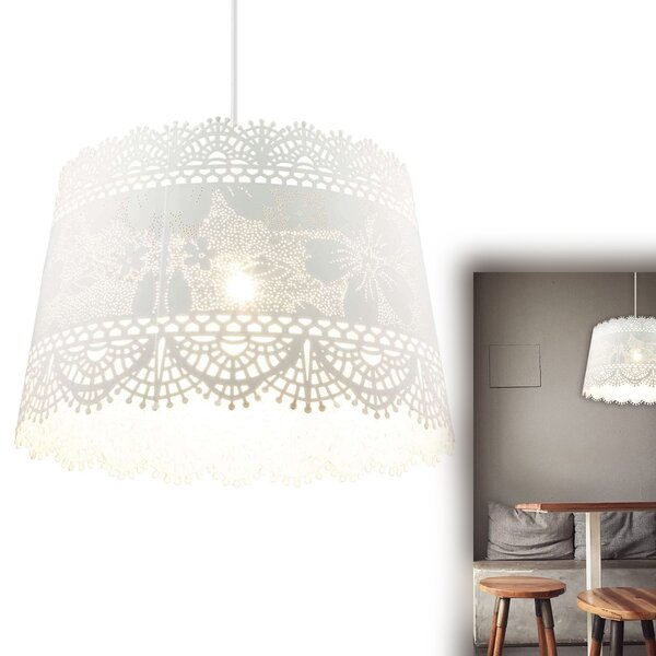 Luce a sospensione sala da pranzo Luce a sospensione cucina lampada a sospensione bianco 15257H1