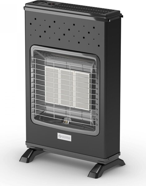 OLIMPIA SPLENDID Stufa Gas Metano / GPL Infrarossi Potenza 4200 W Volume Riscaldabile 100m3 colore Nero Infra Metano S1 - 99233