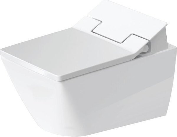 WC sospeso Viu 570 mm senza bordo Bianco f. SW, Washdown, Durafix incluso