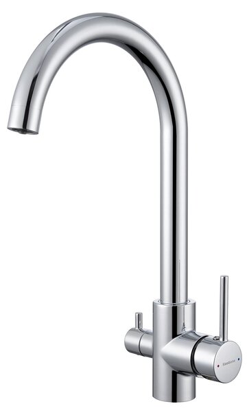Rubinetto da cucina a 3 vie, miscelatore a tre vie per acqua filtrata