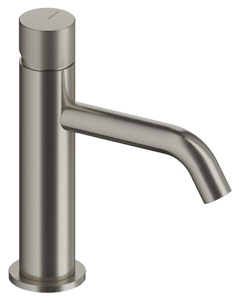 SANYCCES LOOP K ColdOpen Miscelatore monocomando per lavabo 17,3 cm, nichel spazzolato