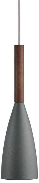 Nordlux Pure lampada a sospensione, grigio, marrone, Ip20, 60W, 78283011