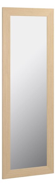 Specchio Yvaine con cornice di larghezza con finitura naturale 52,5 x 152 cm