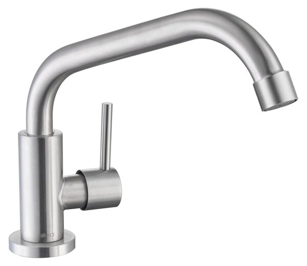 Rubinetto da cucina solo acqua fredda, rubinetto per acqua fredda girevole a 360°