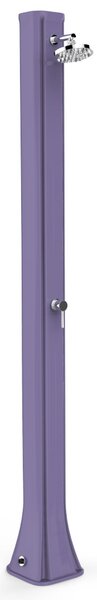 Doccia Solare da Giardino 40L Miscelatore Arkema Big Happy Five Viola