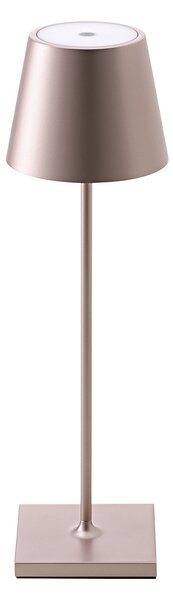 Sigor lampada da tavolo ricaricabile Nuindie 380mm oro rosa