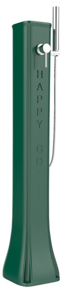 Doccia Solare da Giardino 23L Miscelatore e Doccetta Mobile Arkema Happy Go Verde Scuro