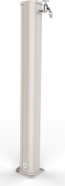 Fontana da Esterno con Rubinetto Arkema Jolly Bianco Crema