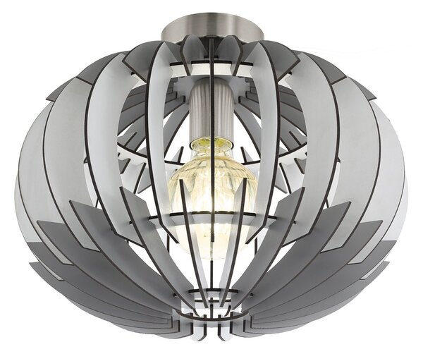Plafoniera, globo, design a lamelle, 35 cm, OLMERO