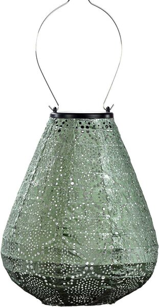 LUMIZ Illuminazione da giardino - Luci da esterno - Tulipano - Lampada solare - 20cm - Verde