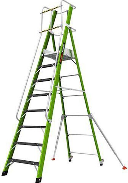 Scala a piattaforma Little Giant Stadium 8 gradini