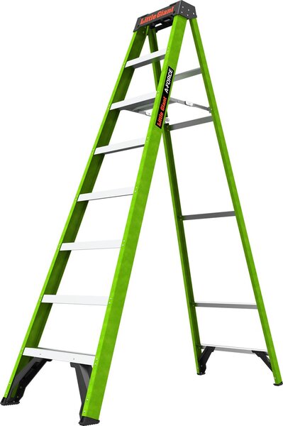Scala a pioli Little Giant A-Force per artigianato, edilizia e manutenzione, 8 gradini