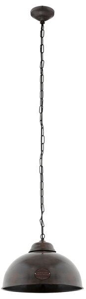 Lampada a sospensione Truro 2 Ø 36cm marrone antico