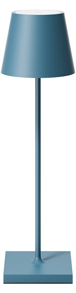 Sigor lampada da tavolo ricaricabile NUINDIE USB-C 380mm blu delfino