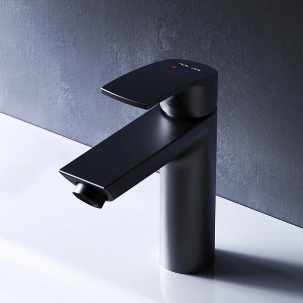 AM.PM Rubinetto da bagno Nero Miscelatore per lavabo Miscelatore da bagno Miscelatore per lavabo Miscelatore monocomando Bagno