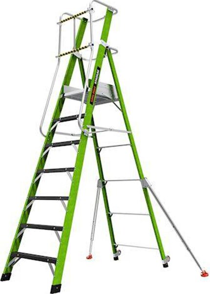Scala a pioli Little Giant Stadium a 7 gradini