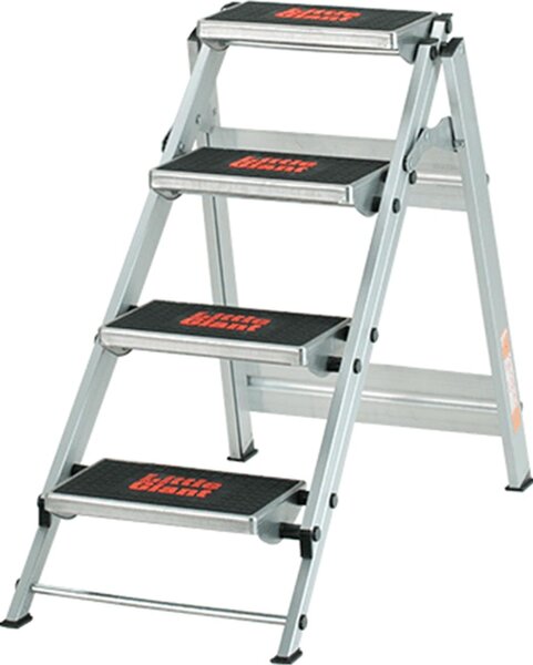 Scala pieghevole Little Giant Safety Step a 4 gradini
