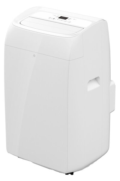QLIMA Condizionatore Portatile Potenza 3500 Watt Climatizzatore Classe A Funzione Deumidificatore con Telecomando e Timer colore Bianco - P 3035