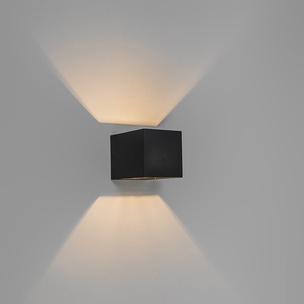 Set di 3 lampade da parete moderne nere - Transfer