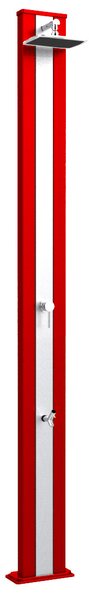 Doccia da Giardino Miscelatore Arkema Spring S Fascia Inox Cherry