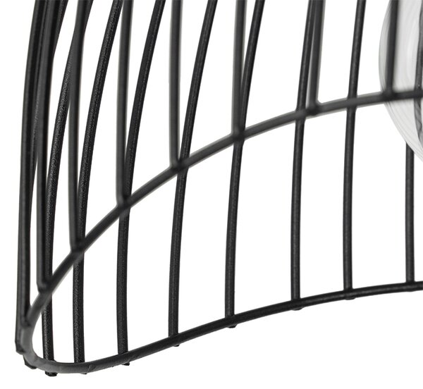 Plafoniera di design nera 20 cm - Pua