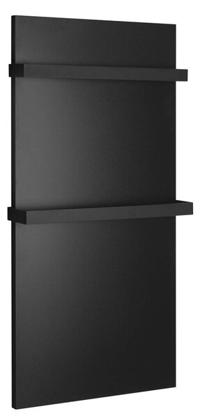 Sapho Scaldasalviette - Scaldasalviette 120x50 cm, 600 W, nero opaco RH600B-2