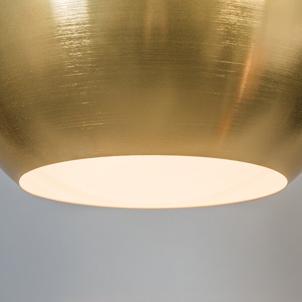 Lampada a sospensione Art Déco oro 50 cm - Slice