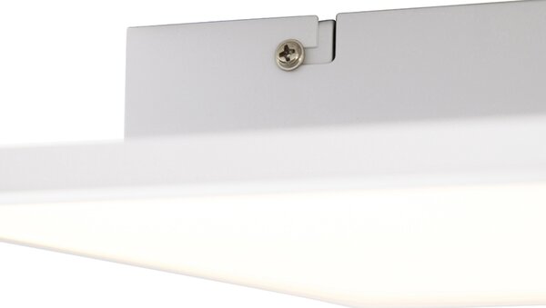 Plafoniera bianca 40 cm con LED dimmerabile a 4 livelli - Liv