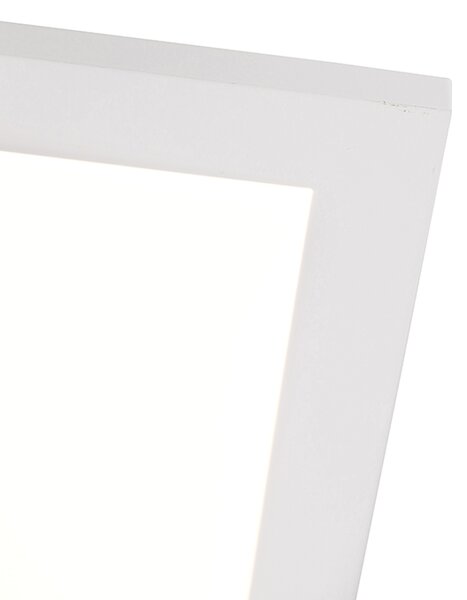 Plafoniera bianca 40 cm con LED dimmerabile a 4 livelli - Liv