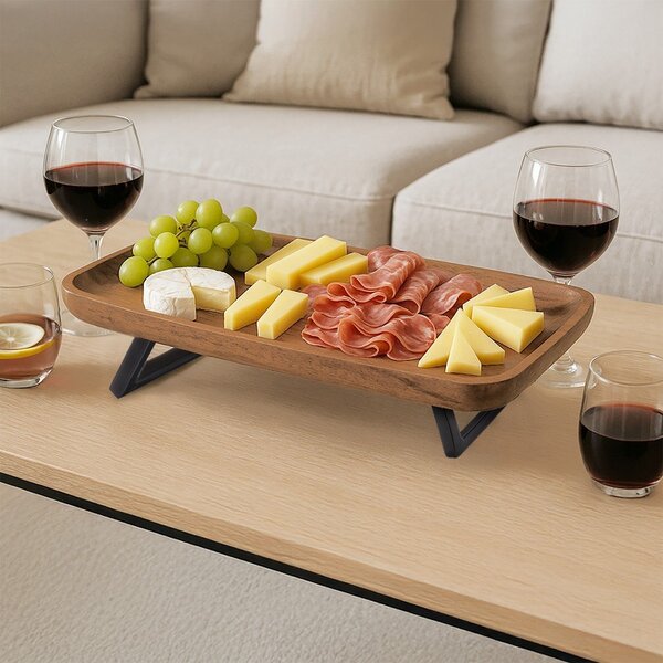Vassoio in legno 16x46 cm Mango – Orion