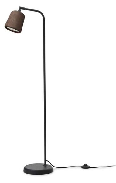 Lampada da terra New Works, Material, Grigio, Soggiorno, Legno, Moderno