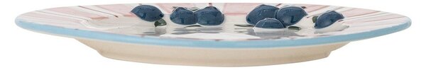 Set di piatti da dolce rosa/color crema in gres 4 pz ø 20,5 cm Carry – Bloomingville
