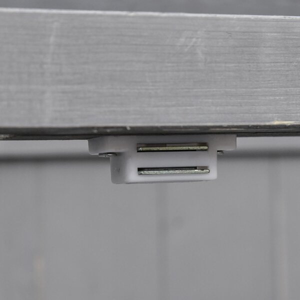 VivaGarden Armadietto da Esterno / Balcone in Legno 2 Ante Dimensioni 74x43x88 cm colore Grigio