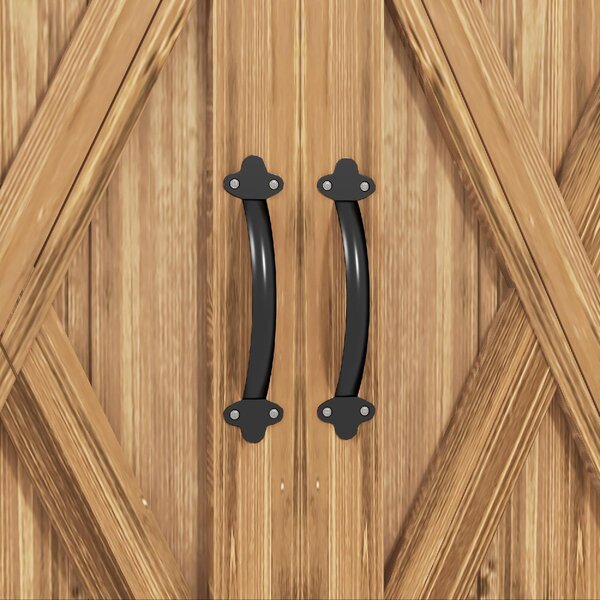 VivaGarden Armadietto da Esterno / Balcone in Legno 2 Ante Dimensioni 77x55x72 cm colore Marrone