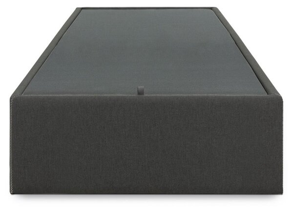 Base letto con contenitore Matters nera per materasso da 90 x 190 cm
