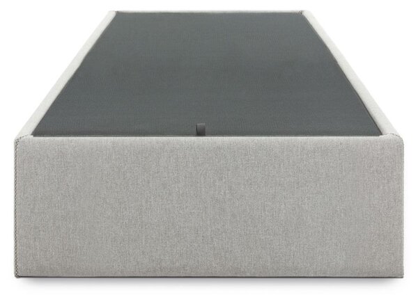 Base letto con contenitore Matters grigio per materasso da 90 x 190 cm