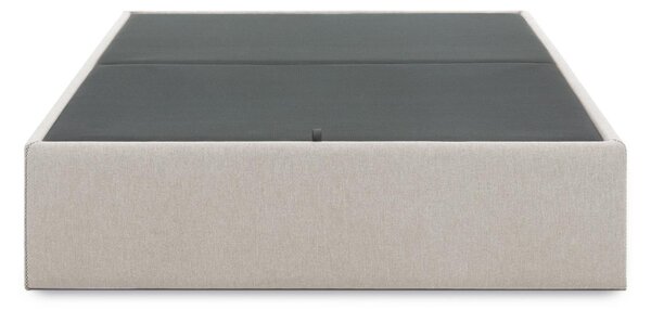 Base letto con contenitore Matters grigio per materasso da 140 x 190 cm