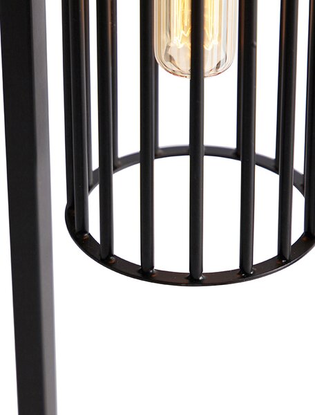 Lampada da tavolo moderna nera - Balenco Wazo
