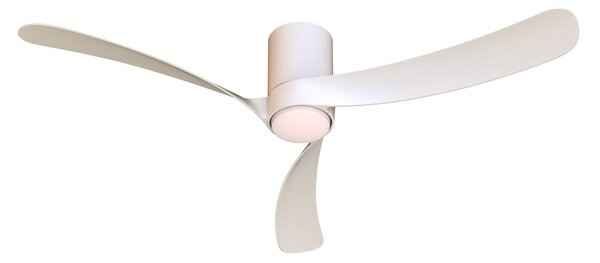 Ventilatore da soffitto LED Nemo II L bianco DC silenzioso CCT - Mantra Mantra Iluminación, Nemo II L, dimmerabile, Bianco, Soggiorno, Metallo, Moderno
