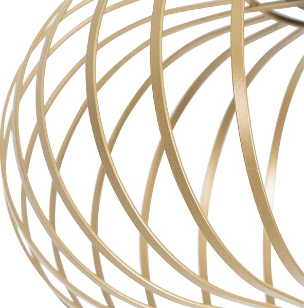 Plafoniera di design oro 39 cm - Johanna