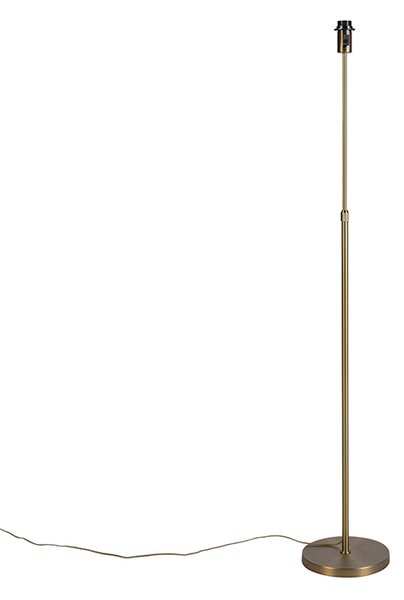 Lampada da terra vintage regolabile bronzo - Parte