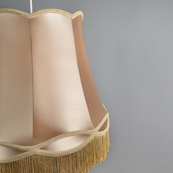Lampada a sospensione retrò oro 45 cm - Granny