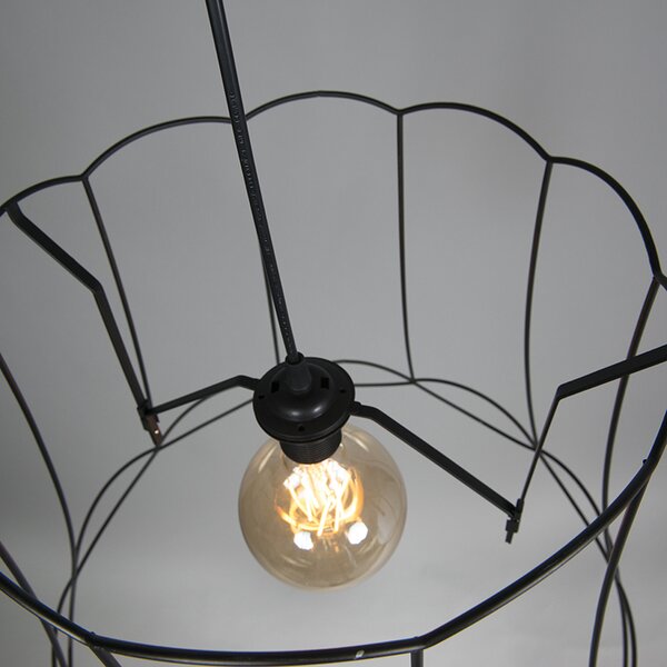 Paralume in metallo nero 50/40 - Granny Frame
