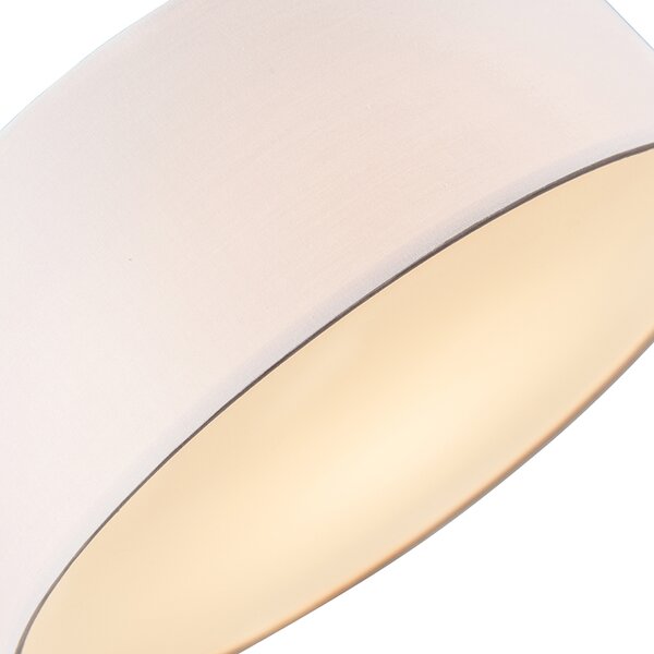 Plafoniera rosa 40 cm incl. LED - Drum LED