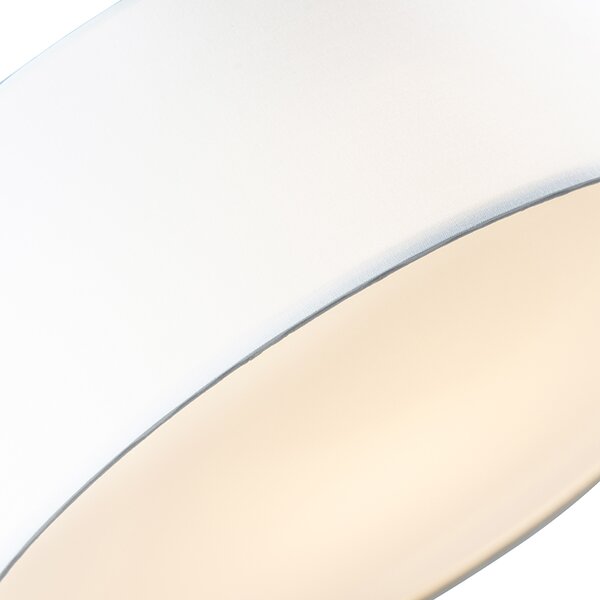 Plafoniera bianca 40 cm incl. LED - Drum LED