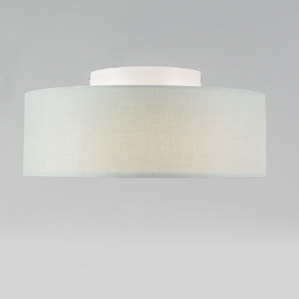 Lampada da soffitto verde 30 cm con LED - Drum LED