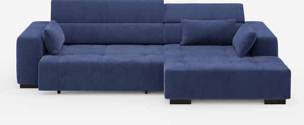 Monarch Divano angolare con penisola e Relax Elettrico per allungament